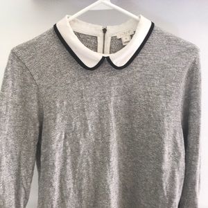 J Crew Peter Pan Collar Top